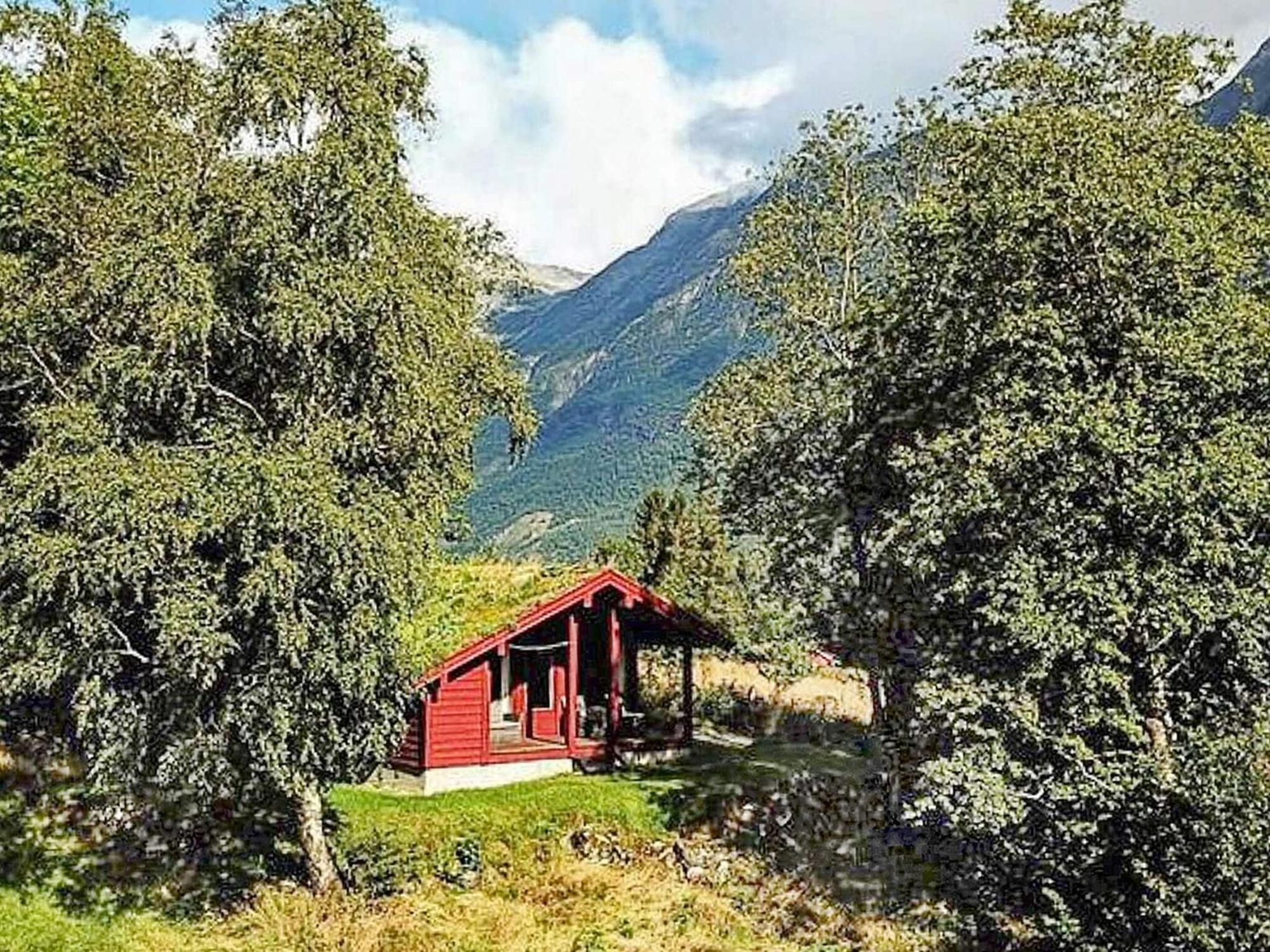 6 Person Holiday Home In Olden Exteriör bild